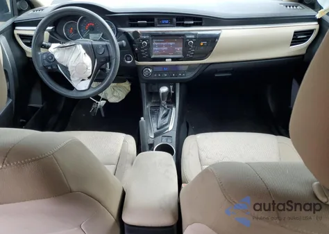 2014 Toyota Corolla Eco z USA, uszkodzony, nr VIN 5YFBPRHE4EP024422